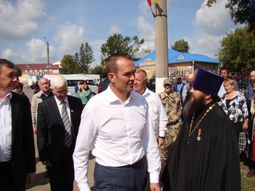 Исполняющий обязоности главы Чувашской Республики встретился с прихожанами храма