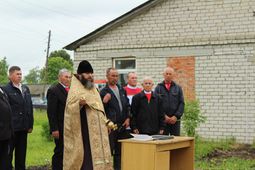 Торжественное открытие памятника в деревне Тогачь Аликовского района