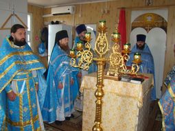 Престольный праздник в день памяти  Владимирской иконы Божией Матери